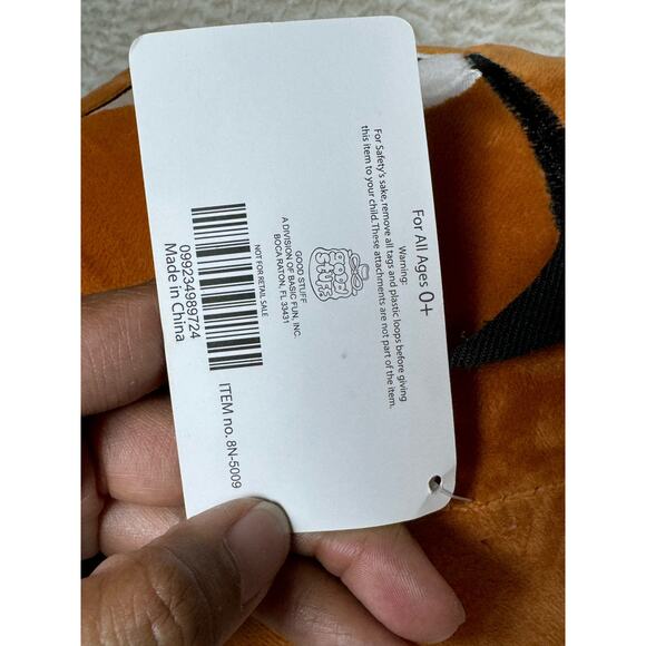 Official Nintendo Super Mario Goomba 15” Plush Doll Toy New with Tags - Picture 8 of 8